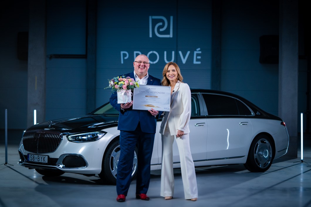 Dariusz Respondek picked up a Maybach in the 